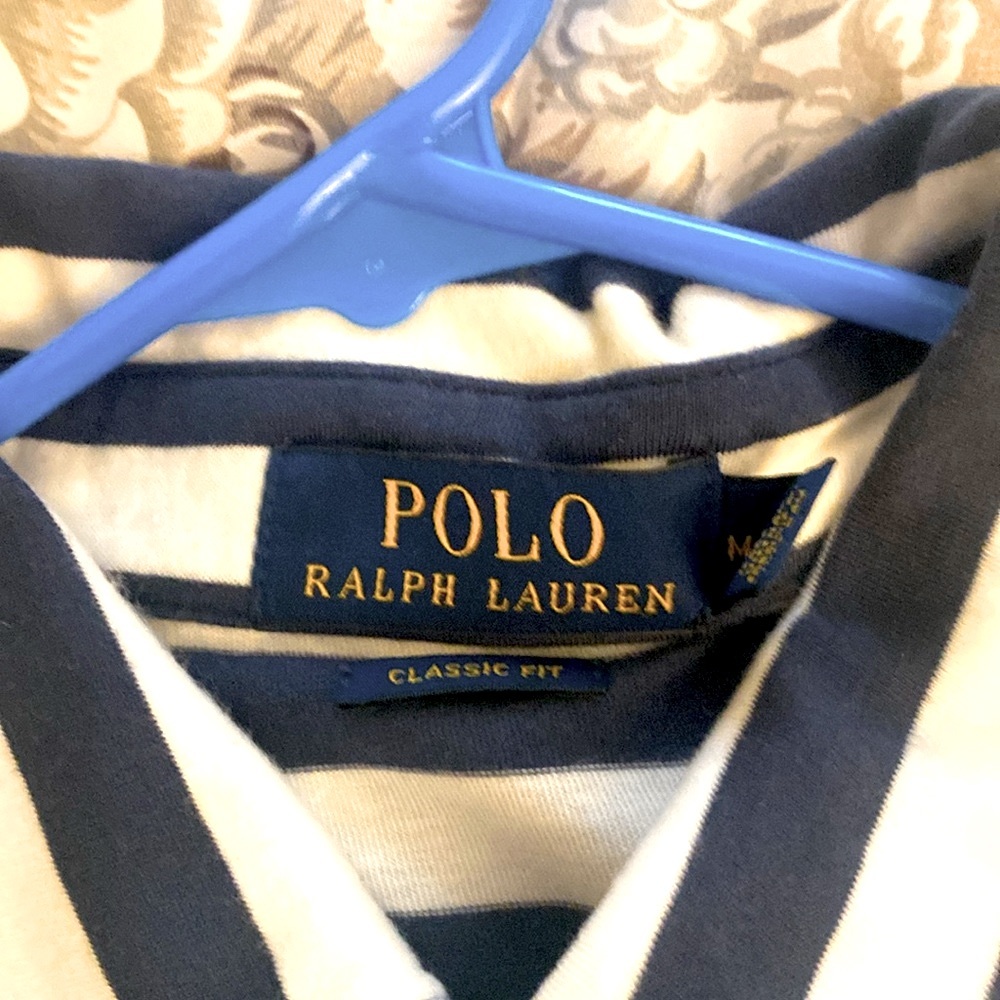 Preowned mens Ralph Lauren polo shirt size medium - Picture 4 of 4
